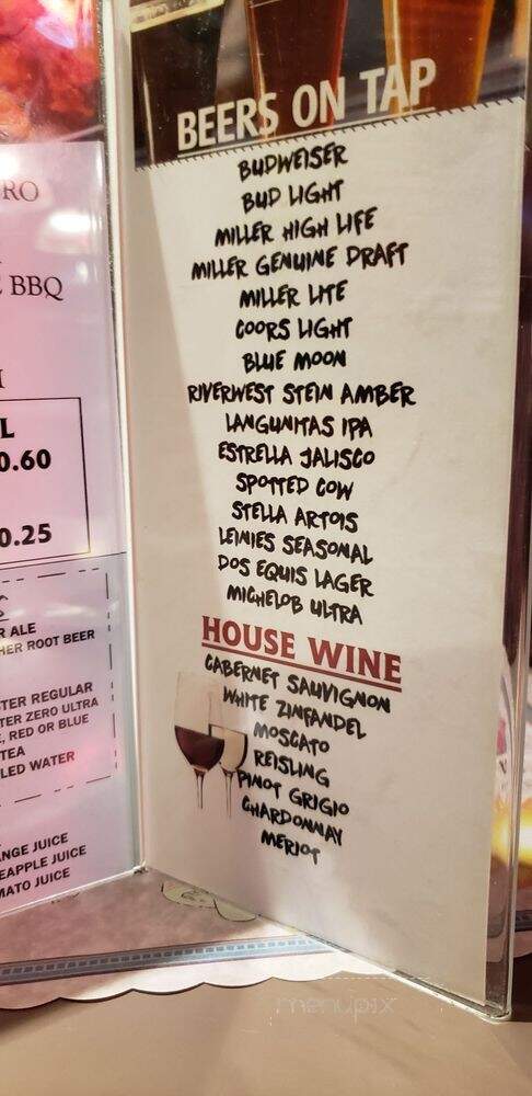 Romine's High Pockets & Restaurant - Milwaukee, WI menu_pic