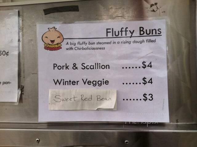 Chirba Chirba Dumpling - Durham, NC menu_pic