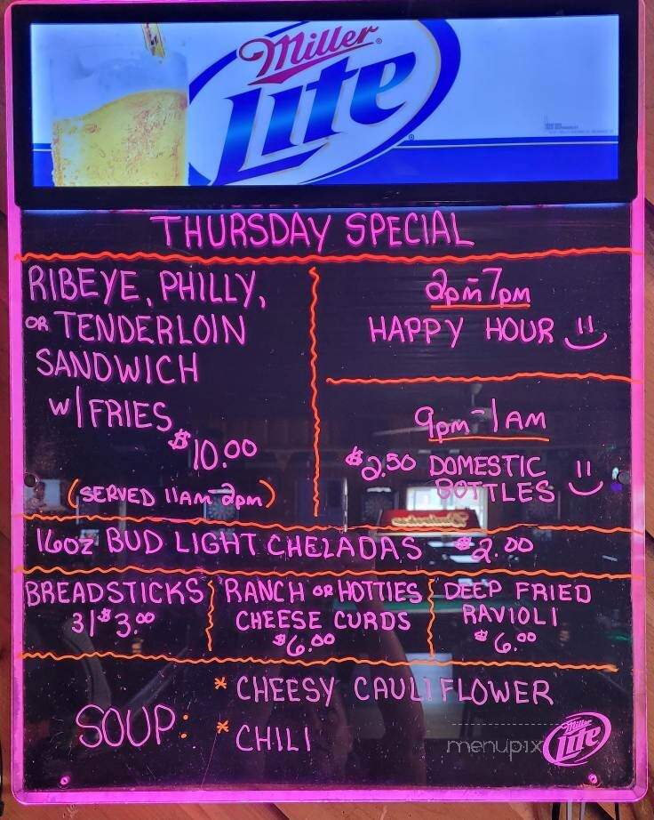 Gentleman Jack's Pub and Grill - Little Chute, WI menu_pic