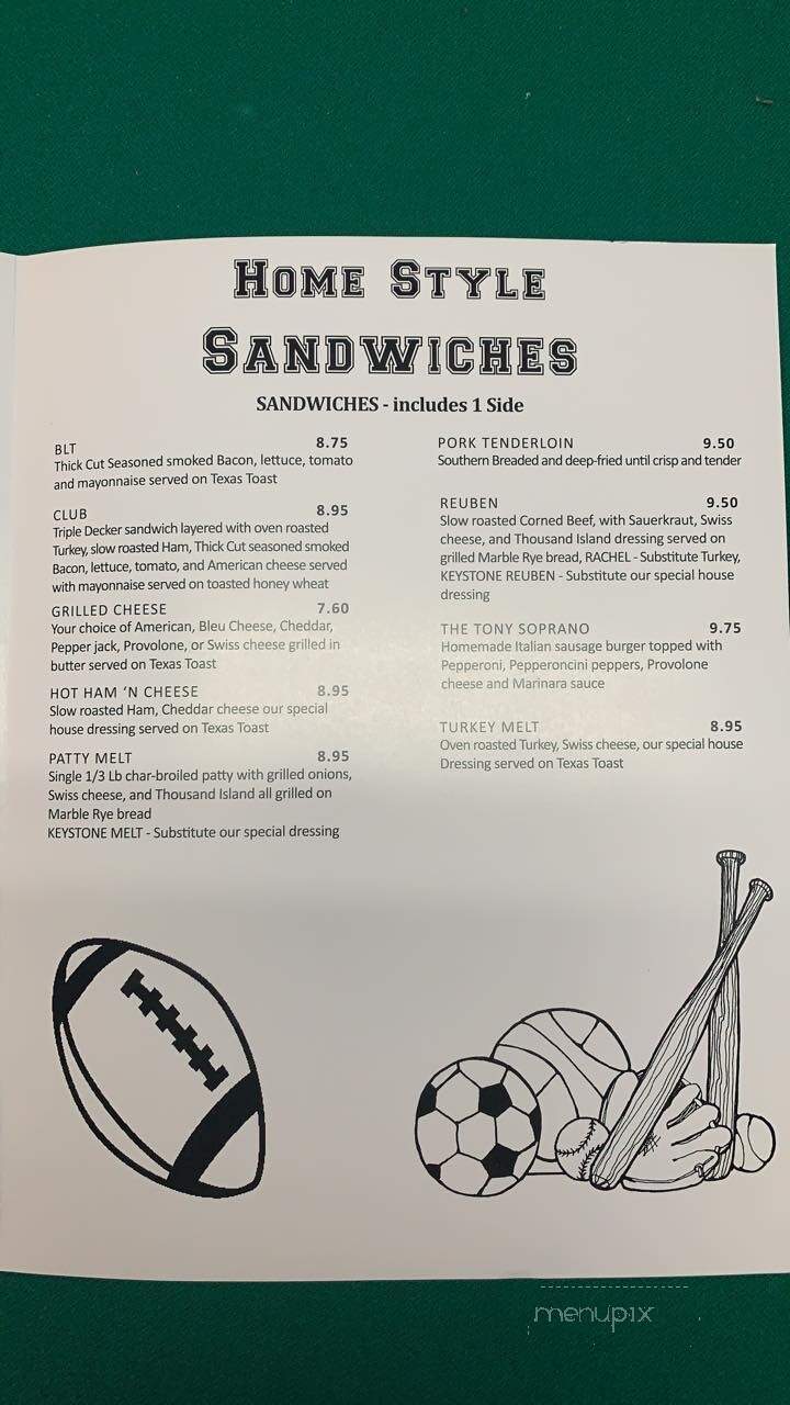 Keystone Tavern - Omaha, NE menu_pic