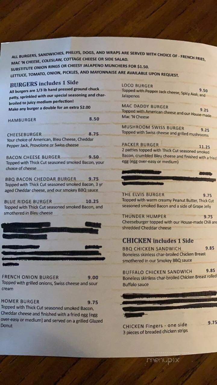 Keystone Tavern - Omaha, NE menu_pic