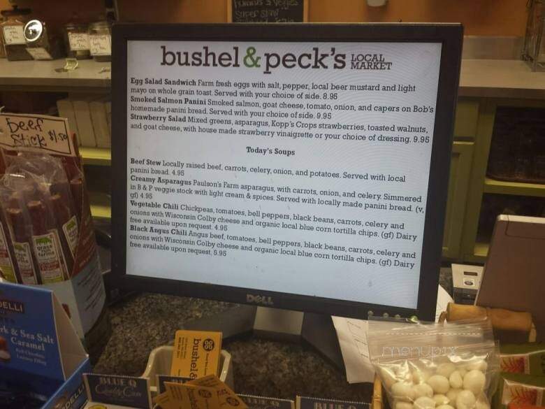 Bushel & Pecks's - Beloit, WI menu_pic