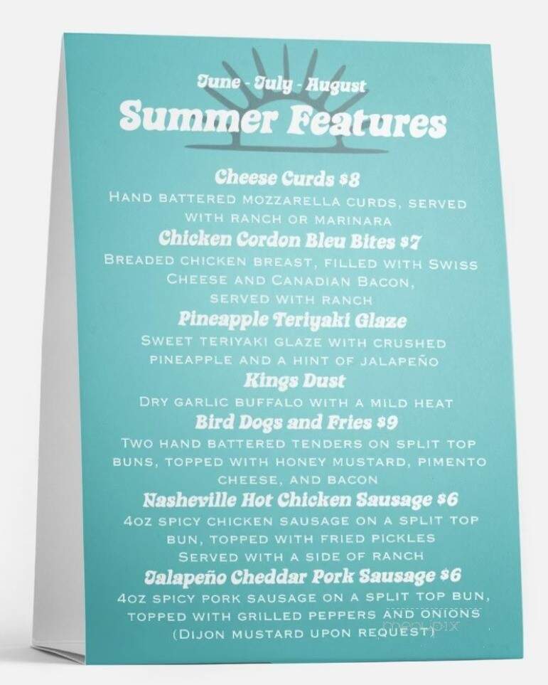 Wing King Cafe - Fort Mill, SC menu_pic