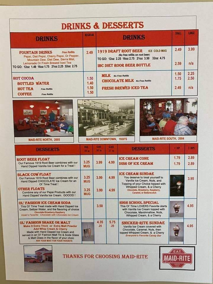Maid Rite Diner & Grill - Muscatine, IA