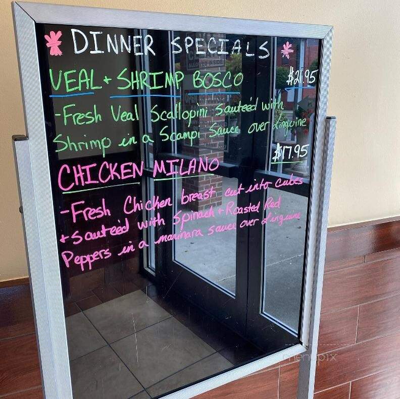 Chef Paolino Cafe - Catonsville, MD menu_pic
