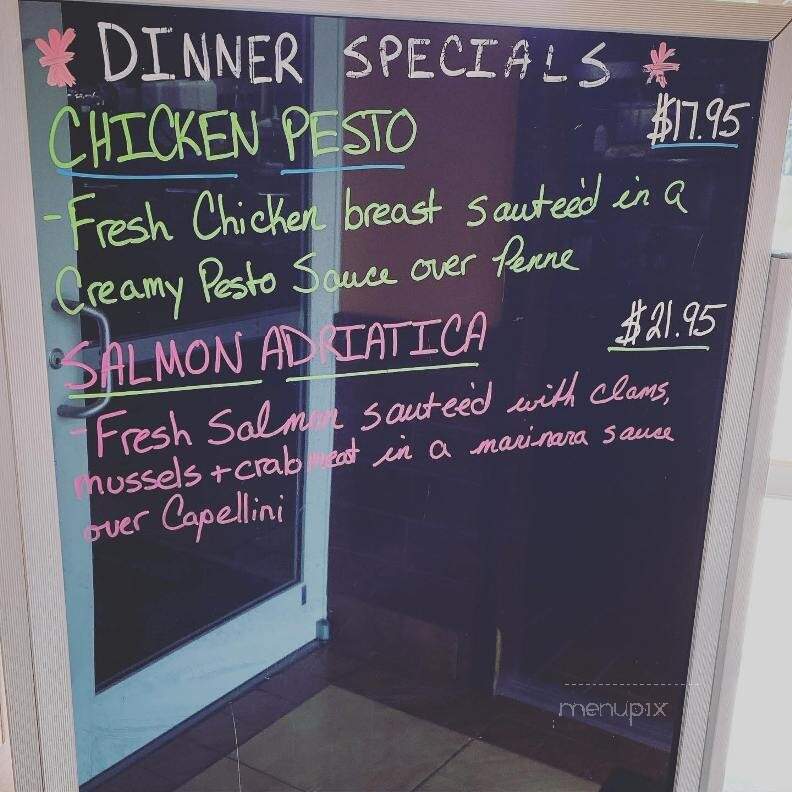 Chef Paolino Cafe - Catonsville, MD menu_pic
