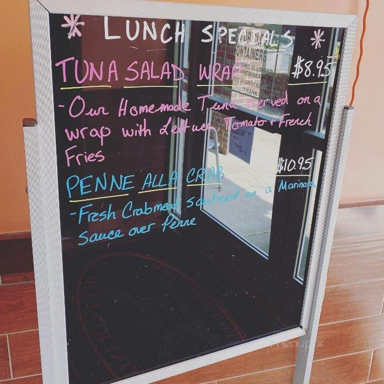Chef Paolino Cafe - Catonsville, MD menu_pic