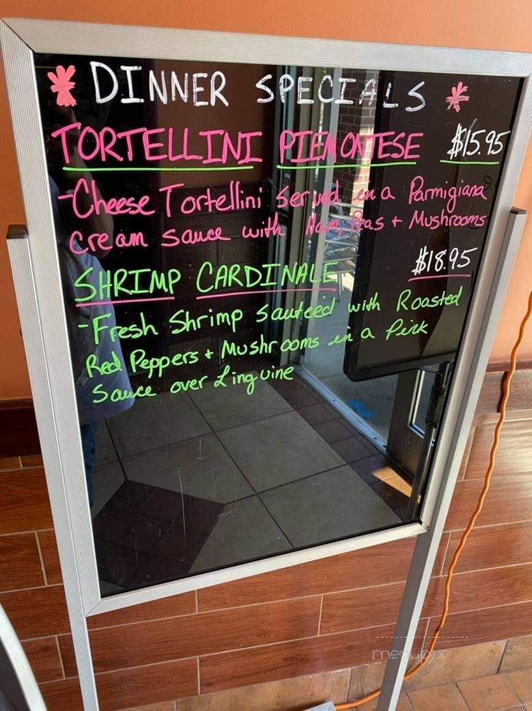 Chef Paolino Cafe - Catonsville, MD menu_pic
