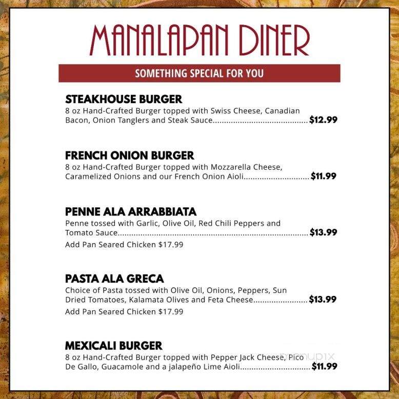 Manalapan Diner - Englishtown, NJ