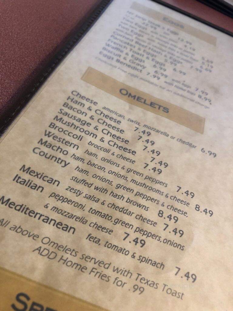Log Cabin Family Restaurant - Macedon, NY menu_pic