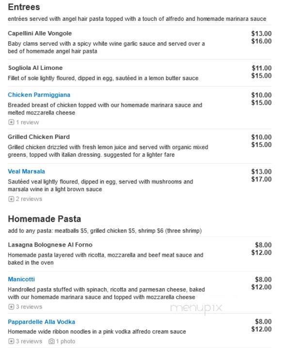 Lucio - Culpeper, VA menu_pic