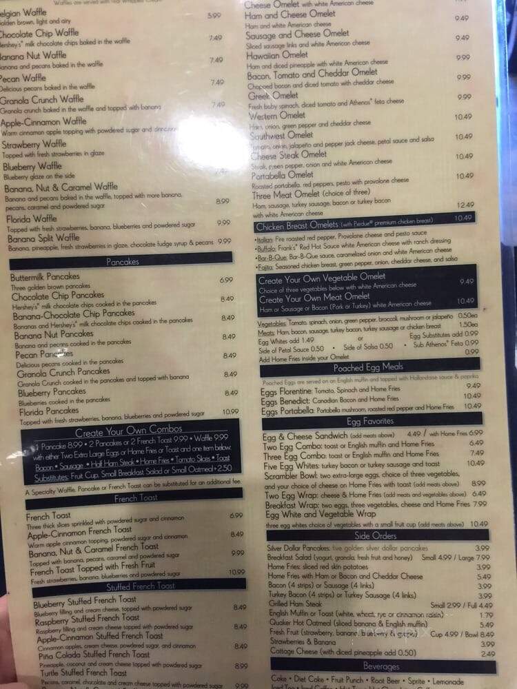 Keke's Breakfast Cafe - Lady Lake, FL menu_pic