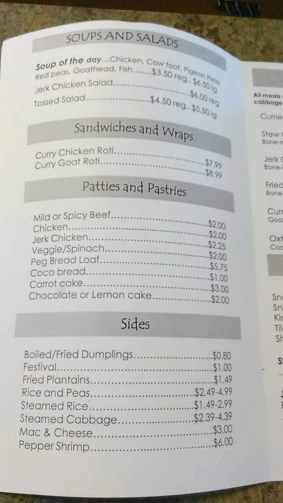 Island Vibes Kitchen - Conyers, GA menu_pic