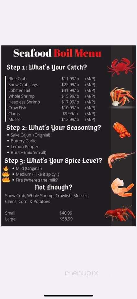 Seafood Palace Buffet - Annapolis, MD menu_pic
