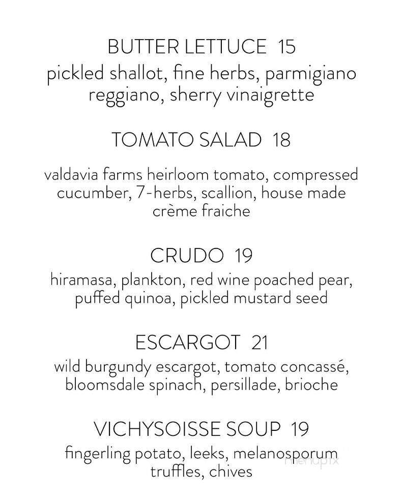 Knife Pleat - Costa Mesa, CA menu_pic