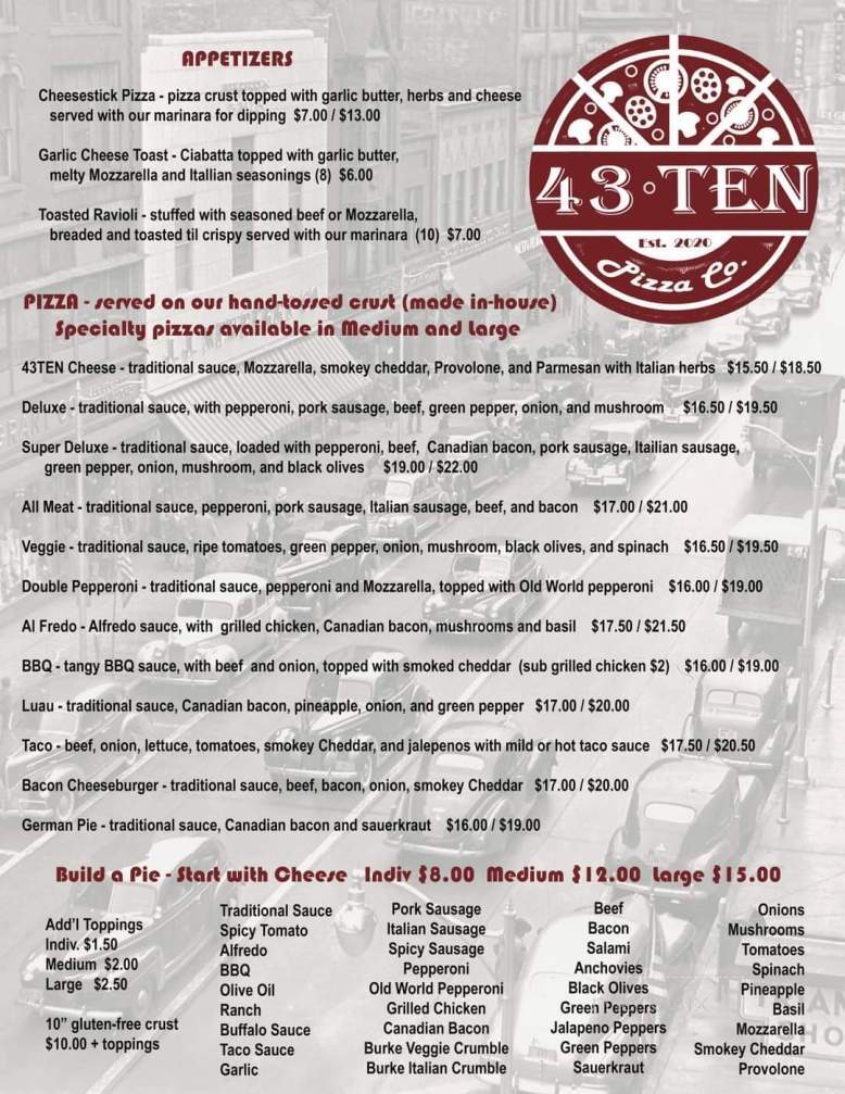 43 Ten Pizza Co - Topeka, KS
