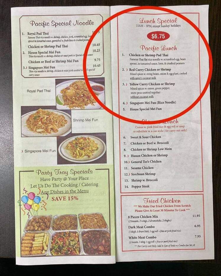 River House - Wrightsville, PA menu_pic
