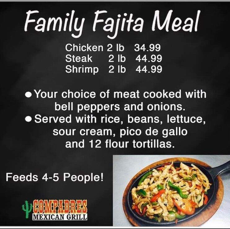 Los Compadres - Ashtabula, OH menu_pic