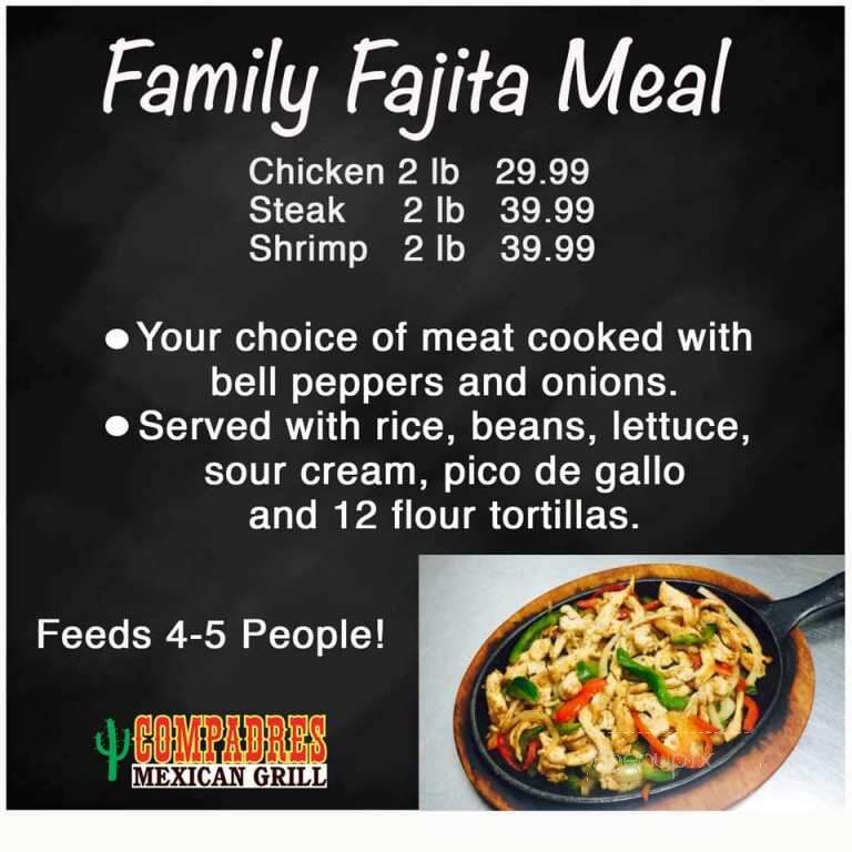 Los Compadres - Ashtabula, OH menu_pic