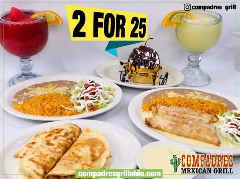 Los Compadres - Ashtabula, OH menu_pic