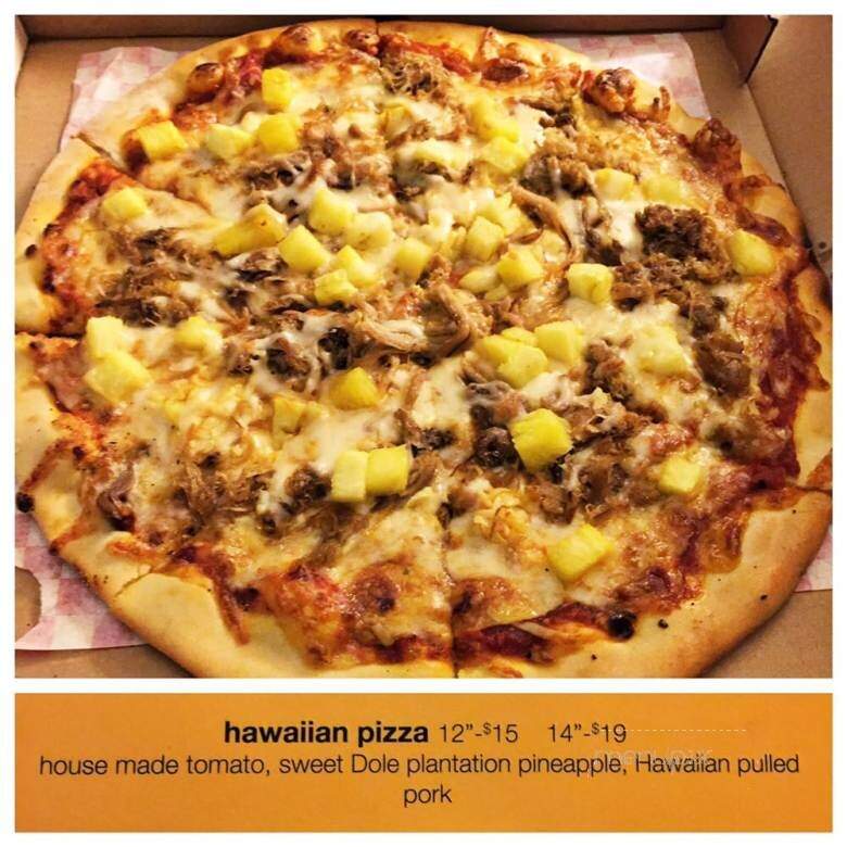 Hapas Pizza - Honolulu, HI menu_pic