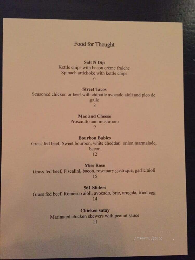 Catcher In The Rye - Toluca Lake, CA menu_pic