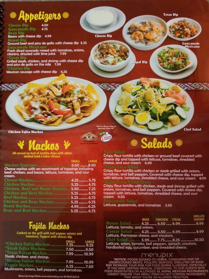 El Nopal Mexican Restaurant - Calhoun, GA