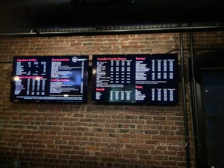 Comella's - West Roxbury, MA menu_pic