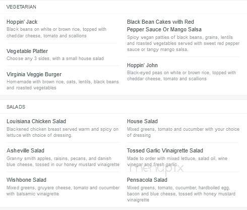 Wishbones Famous Fingers & Wings - Knoxville, TN menu_pic