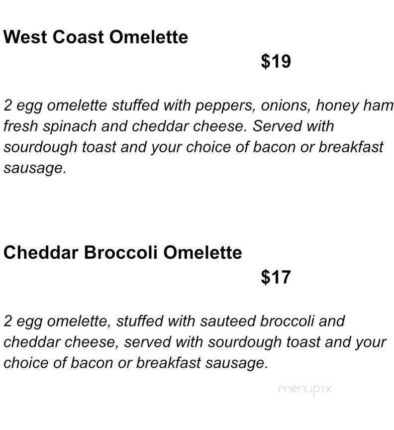 Lighthouse Bistro - Nanaimo, BC menu_pic