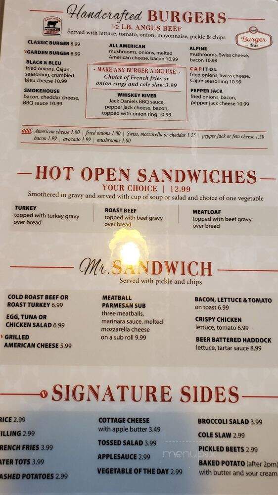Capitol Diner - Harrisburg, PA menu_pic