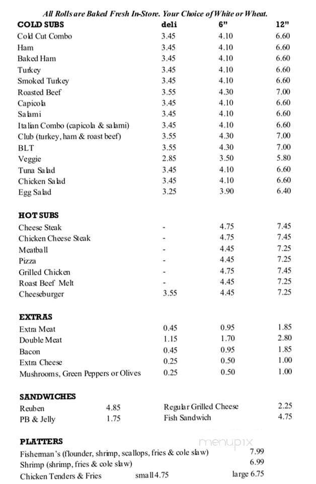 Hat's Heroes - Chambersburg, PA menu_pic