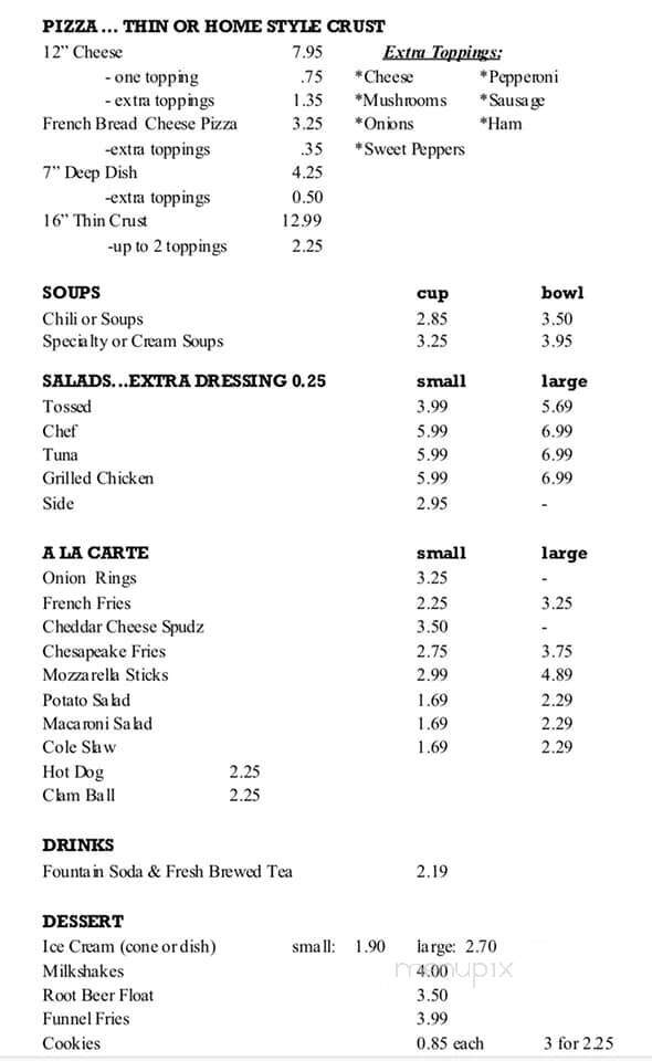 Hat's Heroes - Chambersburg, PA menu_pic