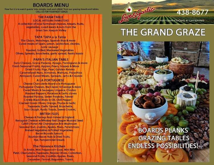 Love & Garlic - Fresno, CA menu_pic