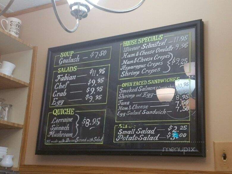Fabian's Cafe - Scarborough, ON menu_pic