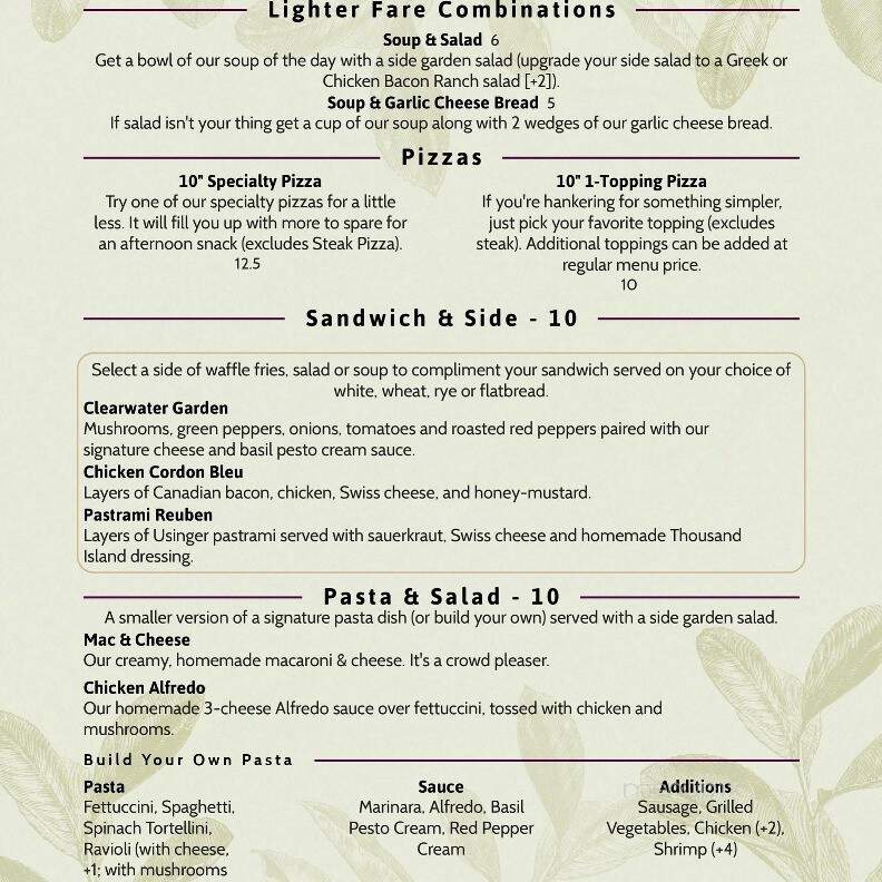 Sugar River Pizza - Sun Prairie, WI menu_pic