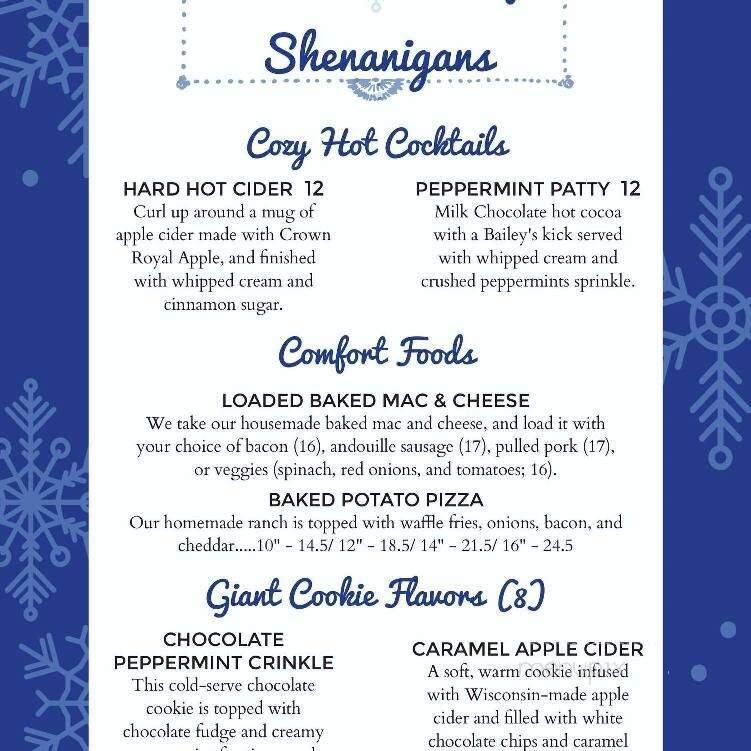 Sugar River Pizza - Sun Prairie, WI menu_pic