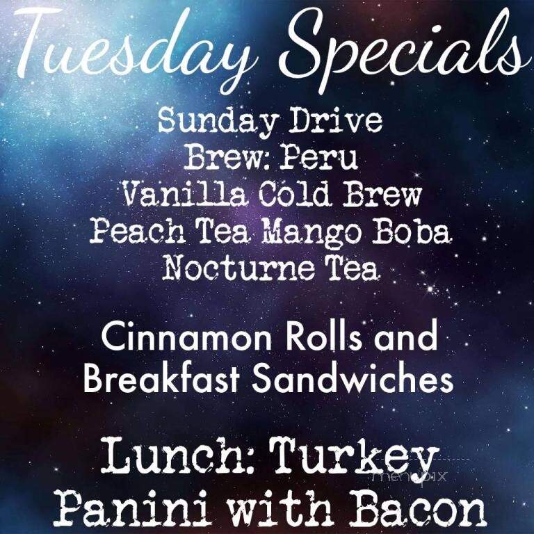 Bed Head Coffee - Saint Paul, NE menu_pic