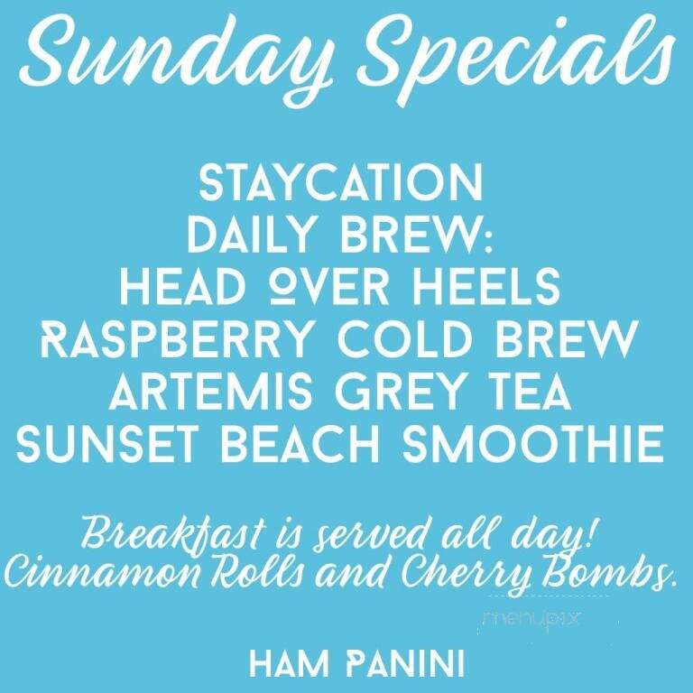 Bed Head Coffee - Saint Paul, NE menu_pic