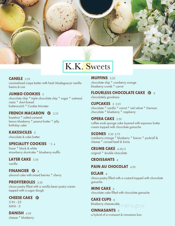 K.K. Sweets - Trenton, NJ