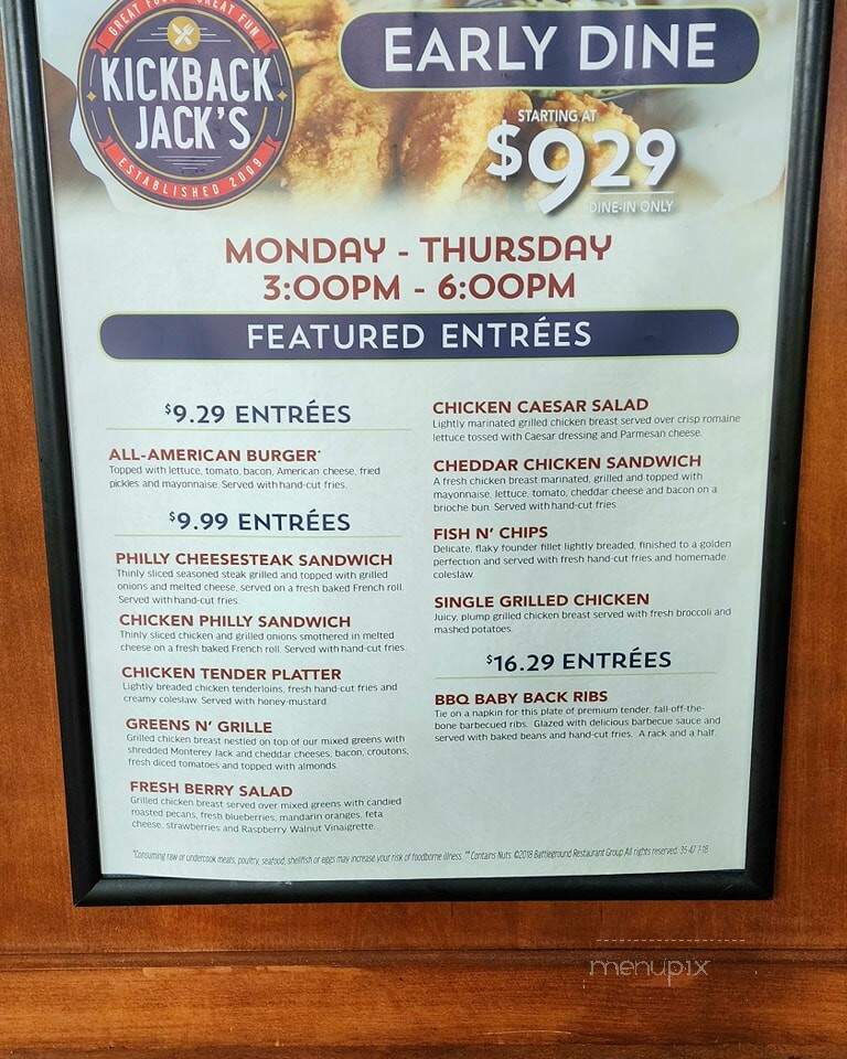 Kickback Jack's - Johnson City, TN