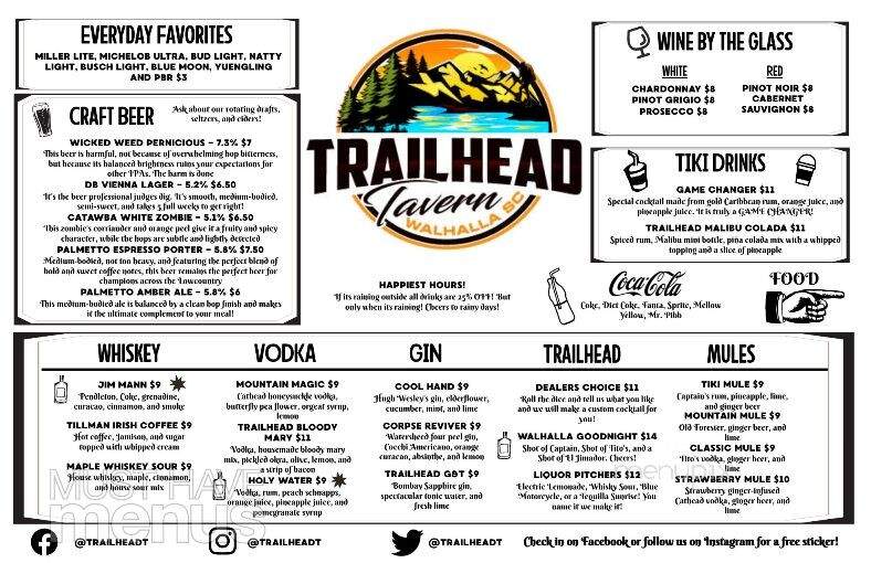 Trailhead Tavern - Walhalla, SC