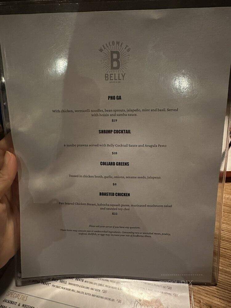 Belly Kitchen & Bar - Gilbert, AZ