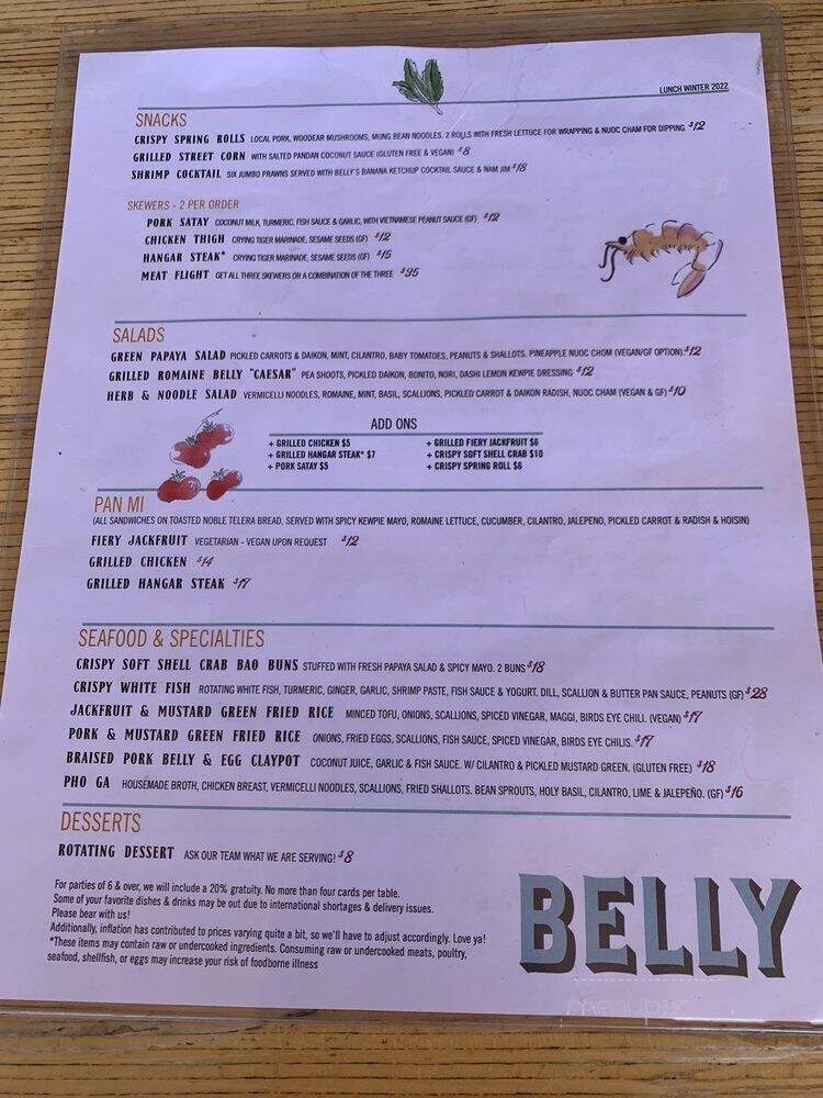 Belly Kitchen & Bar - Gilbert, AZ