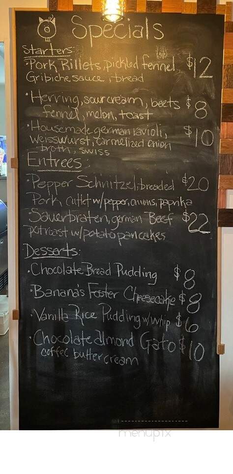 The Copper Pig - Bisbee, AZ menu_pic