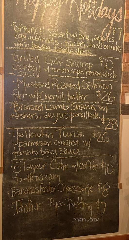 The Copper Pig - Bisbee, AZ menu_pic