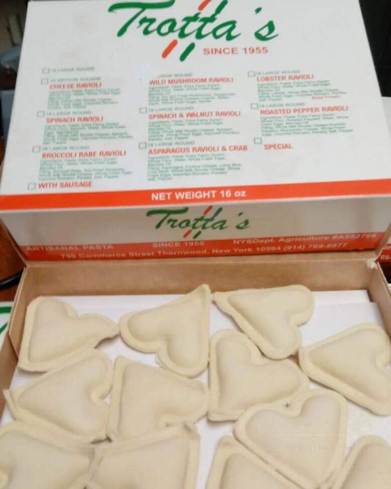 Trotta's House of Pasta - Thornwood, NY menu_pic