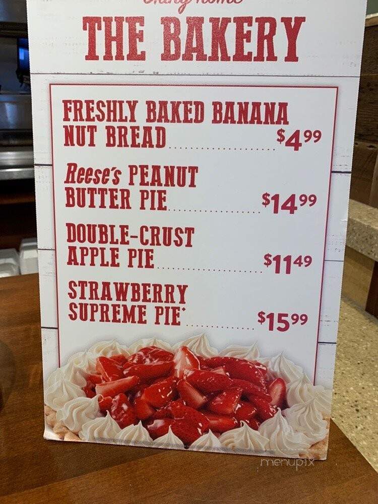 Bob Evans Restaurant - Lake City, FL menu_pic