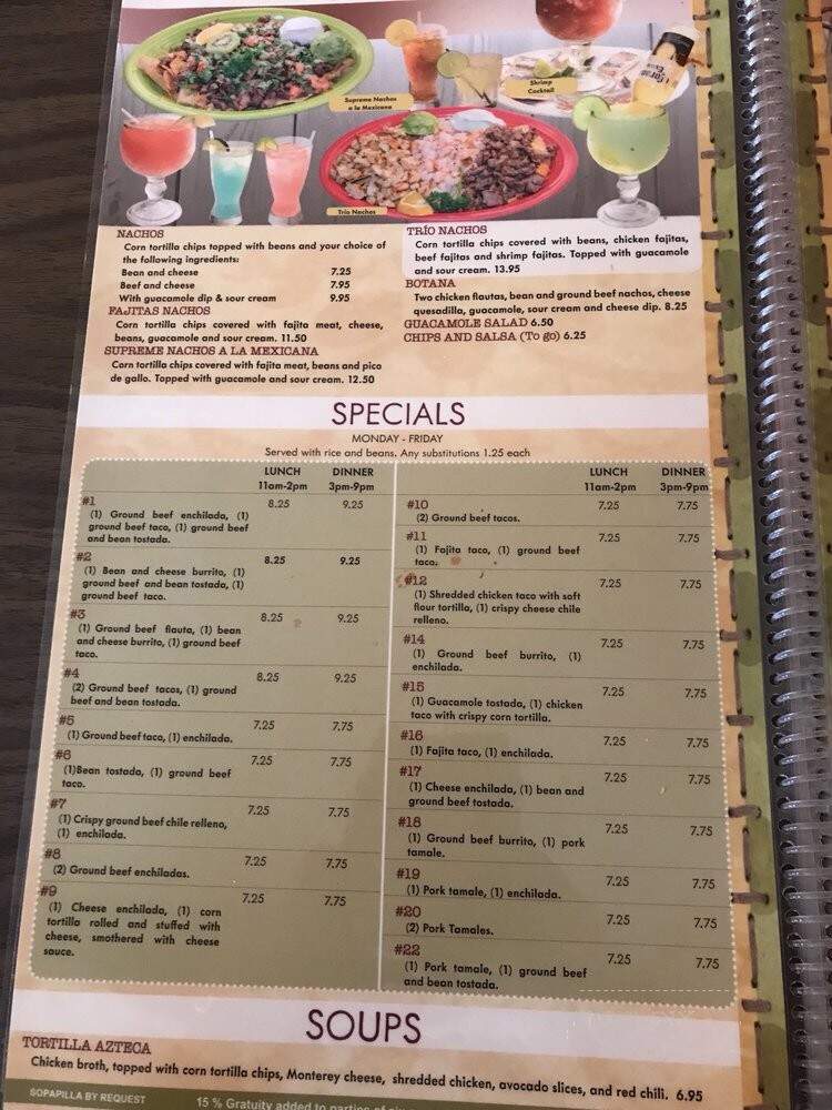 Varga's Cafe - Liberal, KS menu_pic