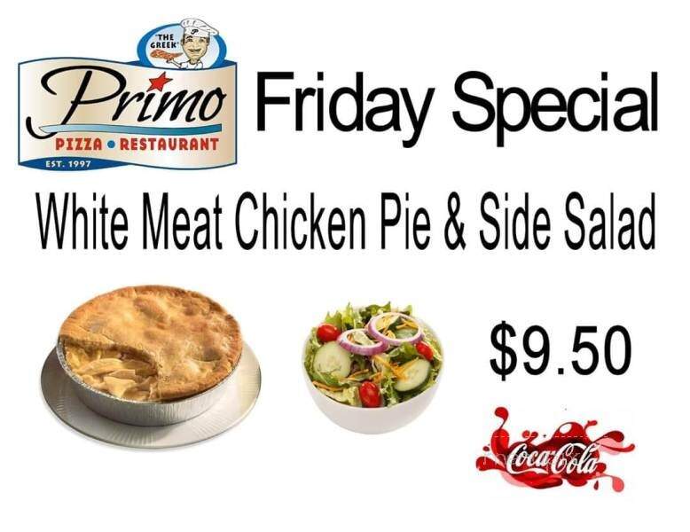 Primo Pizza - Dracut, MA menu_pic